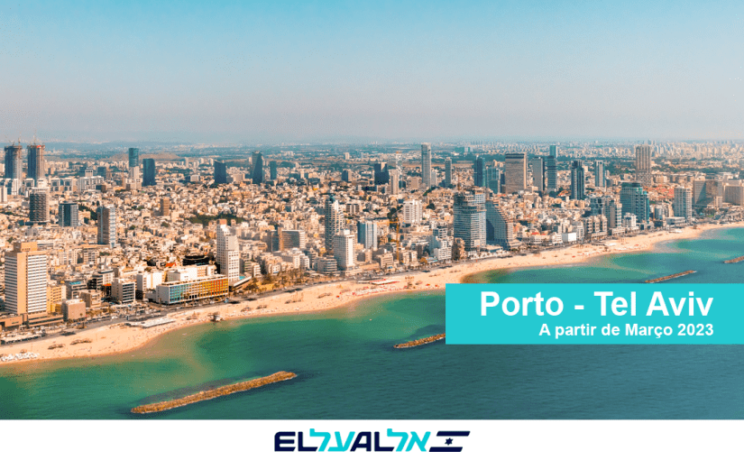 El Al regressa ao Porto em Março&nbsp;2023
