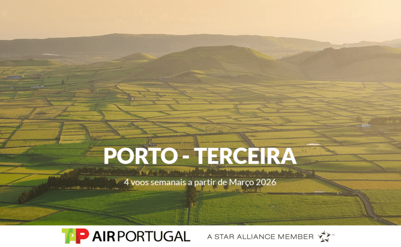 TAP começa a voar para a Terceira a partir de&nbsp;Março