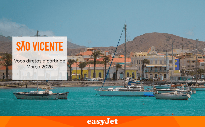 easyJet lança São Vicente e chega aos 4 destinos para Cabo&nbsp;Verde