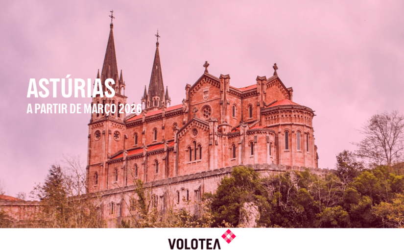 Astúrias é o novo destino da Volotea, a partir de&nbsp;Março