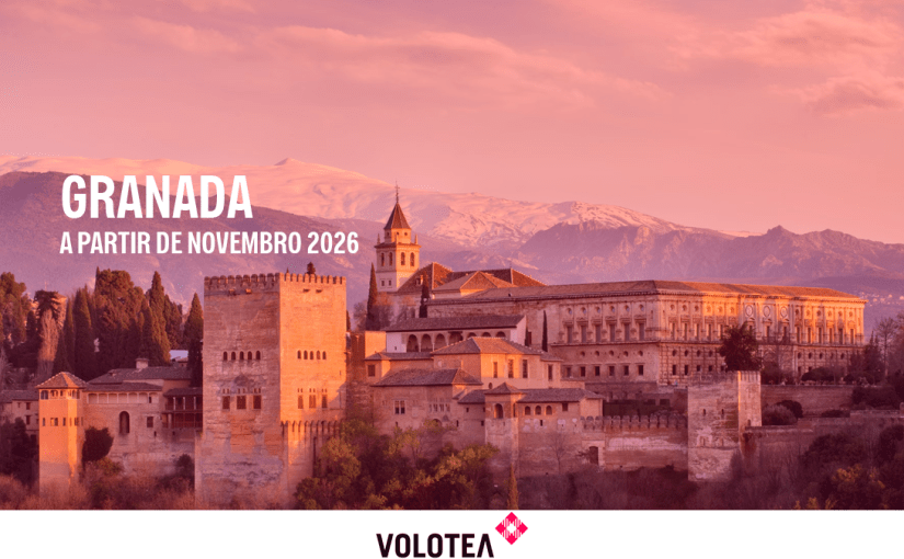 Volotea vai ligar o Porto a Granada a partir de&nbsp;Novembro